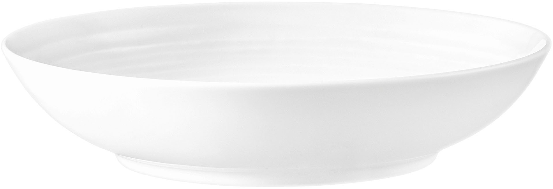 Seltmann Weiden Tafelservice Geschirr-Set Terra (12-tlg), 6 Personen, Porzellan, Geschirr, Teller Set, weiß, Made in Germany, 12 Teile, für 6 Personen