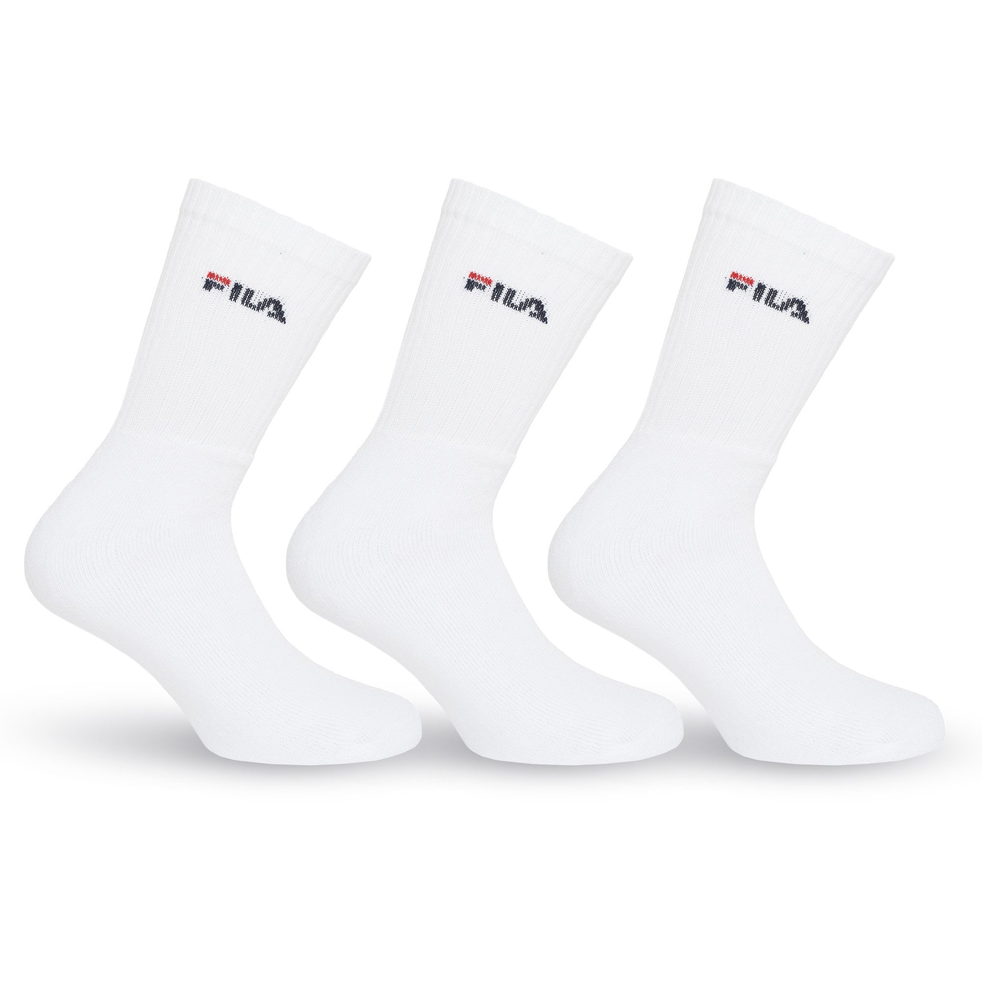 Fila Tennissocken UNISEX CREW TENNIS FULL TERRY SOCKS (3-Paar) mit dezentem günstig online kaufen