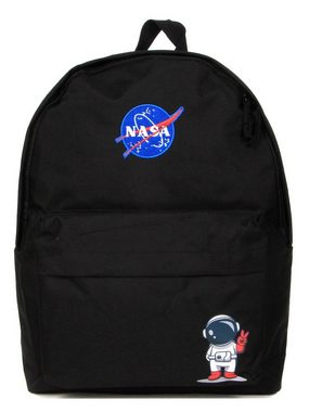 NASA Kinderrucksack Astronauten Rucksack für Kinder Schule Freizeit Schwarz