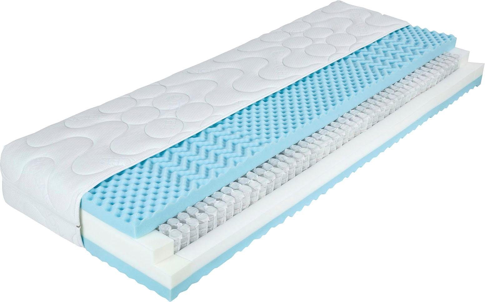 Taschenfederkernmatratze »Nero«, ADA trendline, 20 cm hoch, 836 Federn, (1 oder 2-tlg)