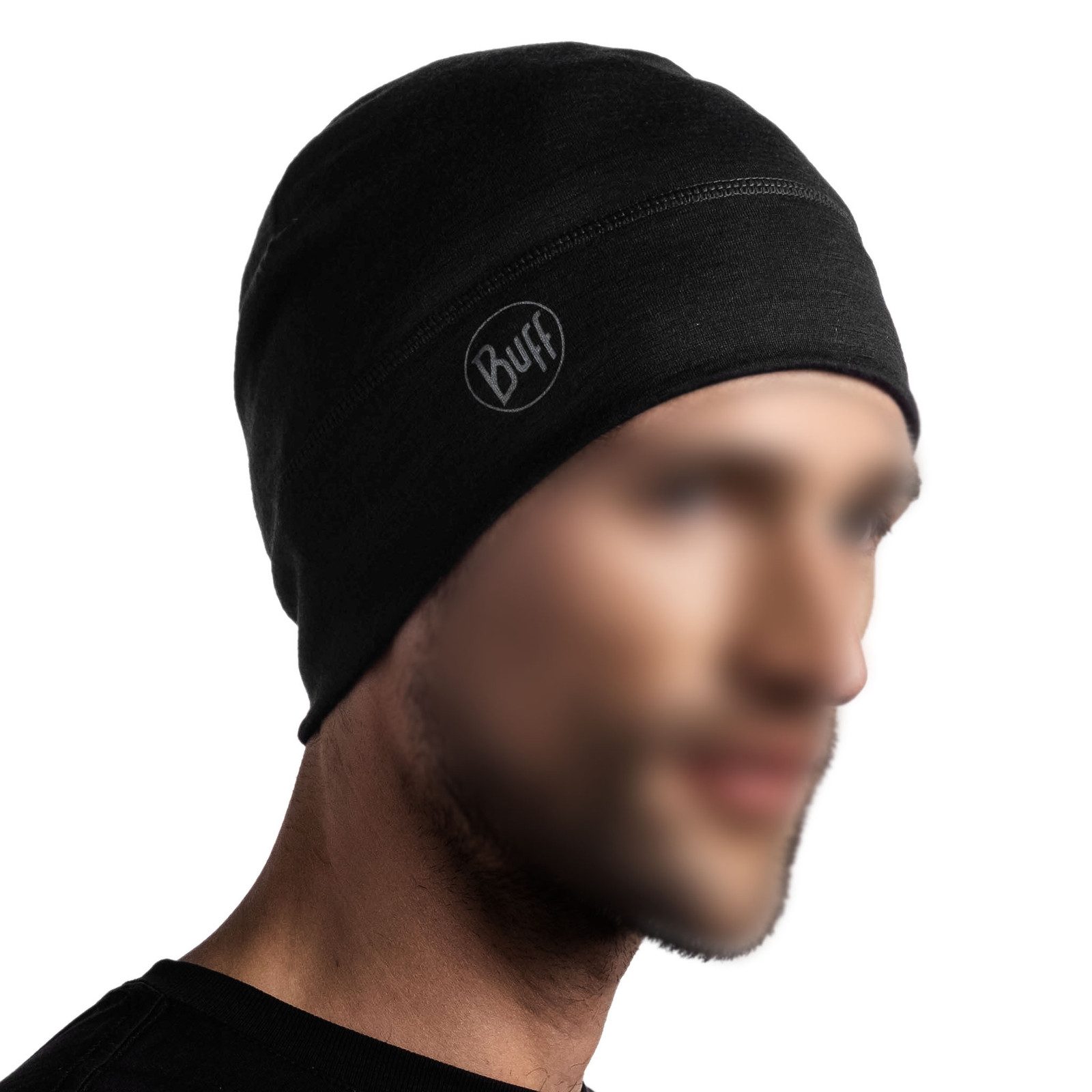 Buff Beanie Merino Lightweight aus Lightweight 125 g/m² Gewebe
