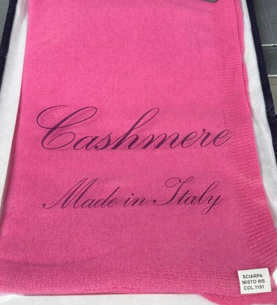 BZNA Wollschal BZNA Strickschal mit 10% Kashmir, kuschelig und warm Umhängeschal