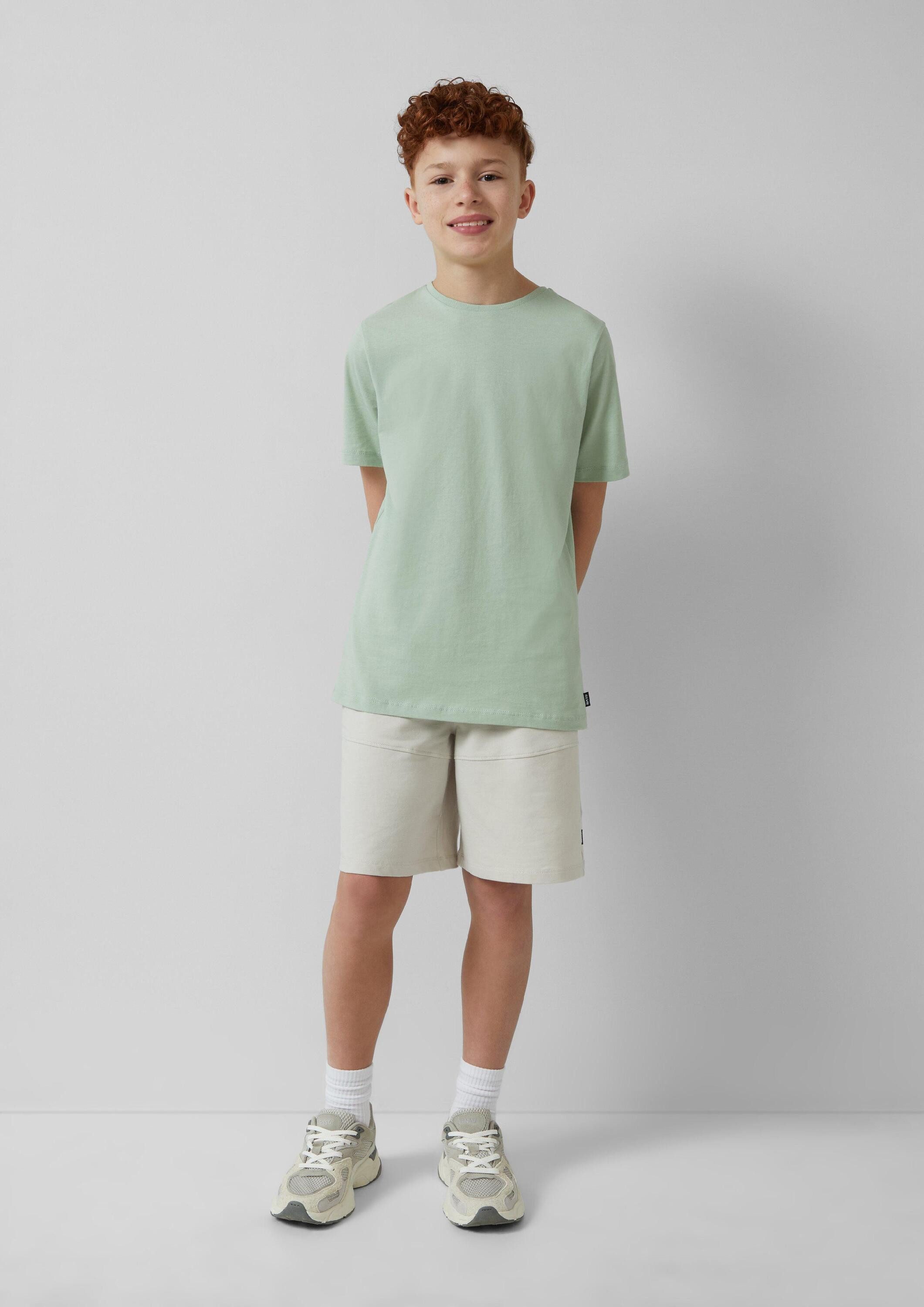 s.Oliver Kurzarmshirt T-Shirt T-Shirt mit Rückenprint