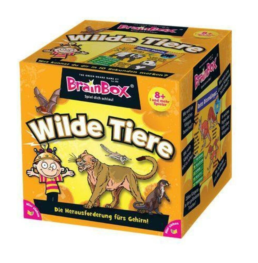 Carletto Spiel, BrainBox - Wilde Tiere