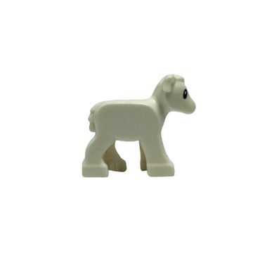 LEGO® Spielbausteine LEGO® Schaf Minifigur Weiß - 1569pb01 NEU! Menge 50x, (Creativ-Set, 50 St), Made in Europe
