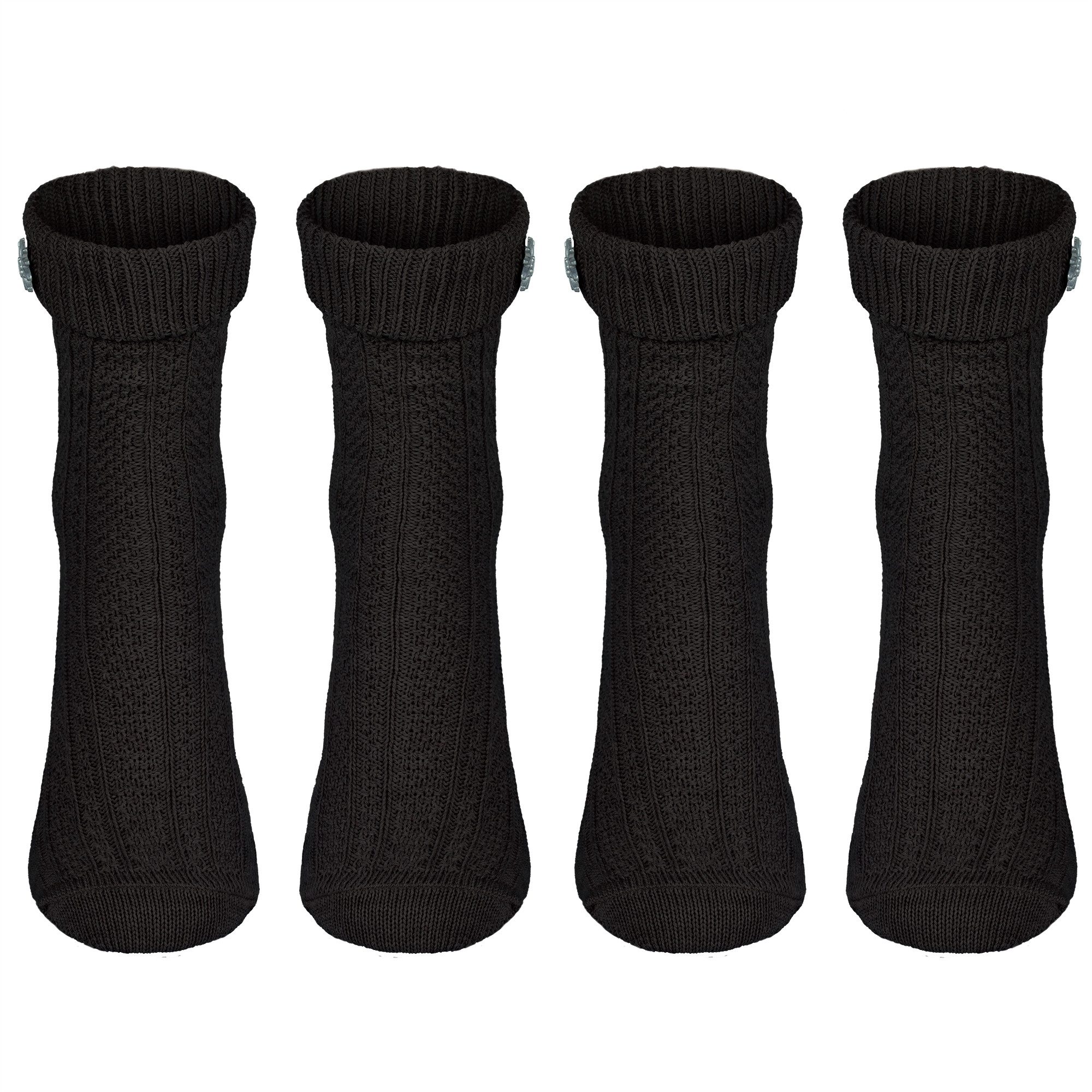 Black Snake Trachtensocken Trachtensocken Schoppersocken 2 Paar mit Zopfmuster (2-Paar) Klassische Trachtensocken mit traditionellem Zopfmuster