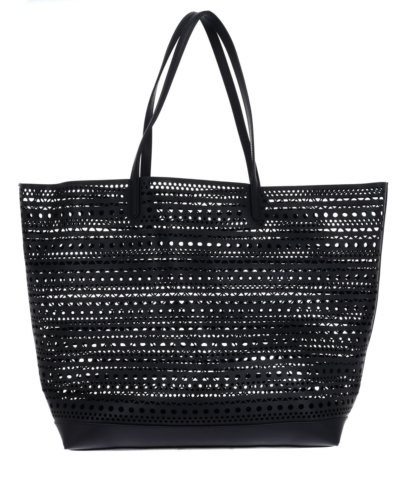 Ted Baker Schultertasche Laser Cut Oversized Tote Bag, aus echtem Ziegenleder