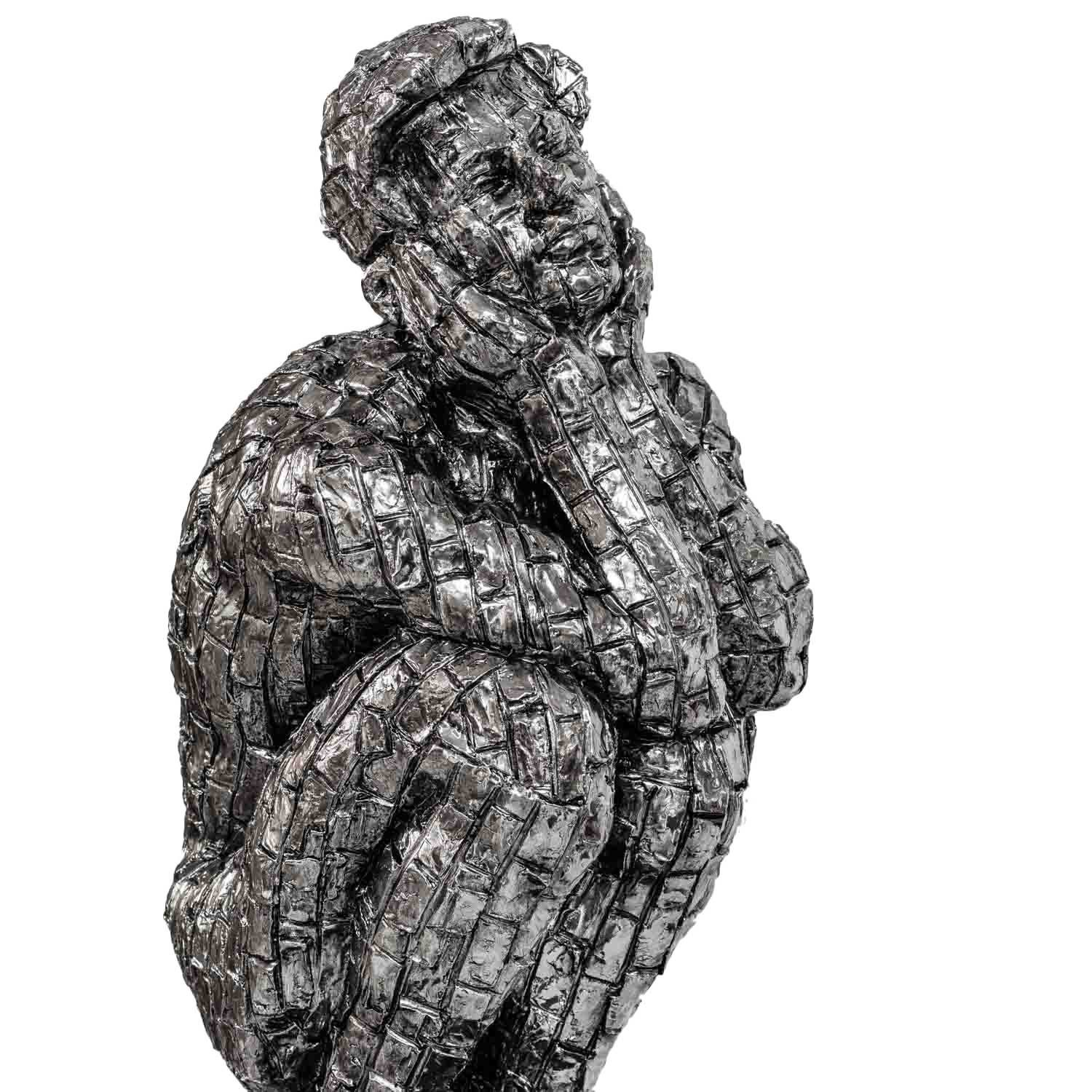 Antik-Stil - Figur Skulptur Dekofigur Mann 35cm Kunst Dekoration Aubaho
