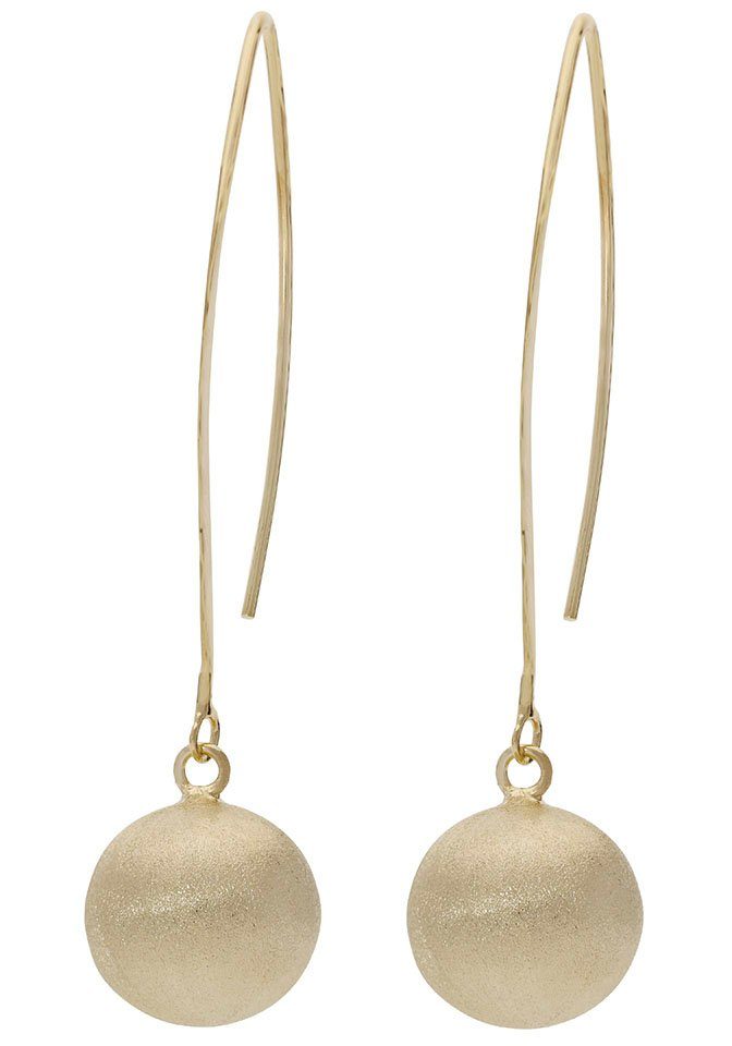Firetti Paar Ohrhänger Schmuck Geschenk Silber 925 Ohrschmuck Ohrhaken Kugel