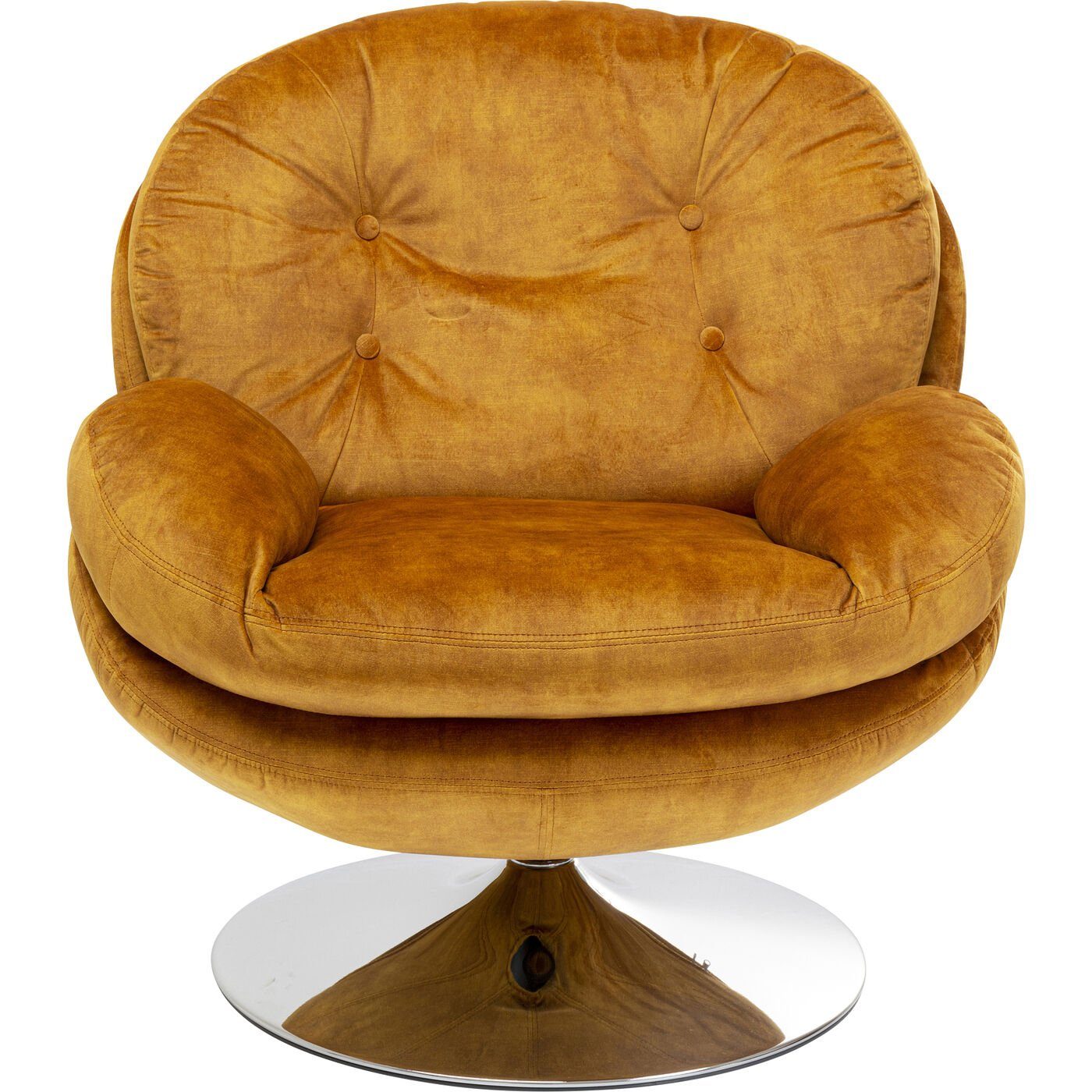 Kare Design Drehsessel Cosy, Samtoptik günstig online kaufen