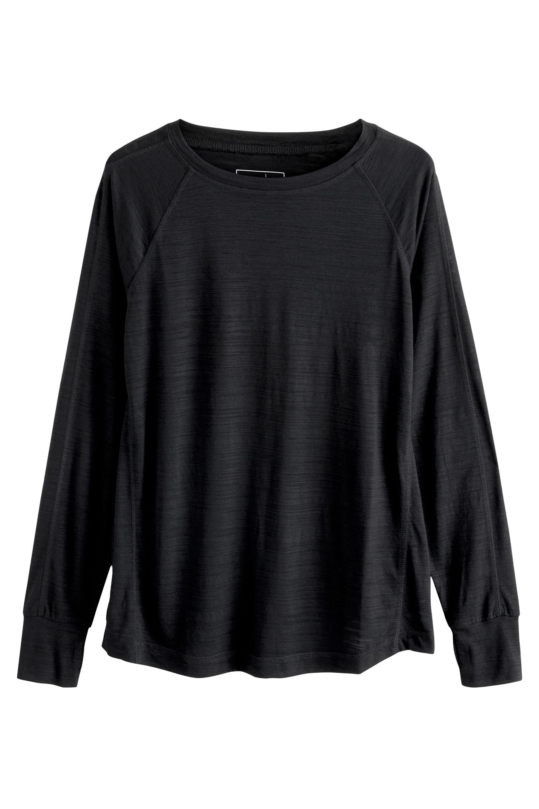 Next Langarmshirt Langärmeliges, leichtes Active Sportoberteil (1-tlg) günstig online kaufen