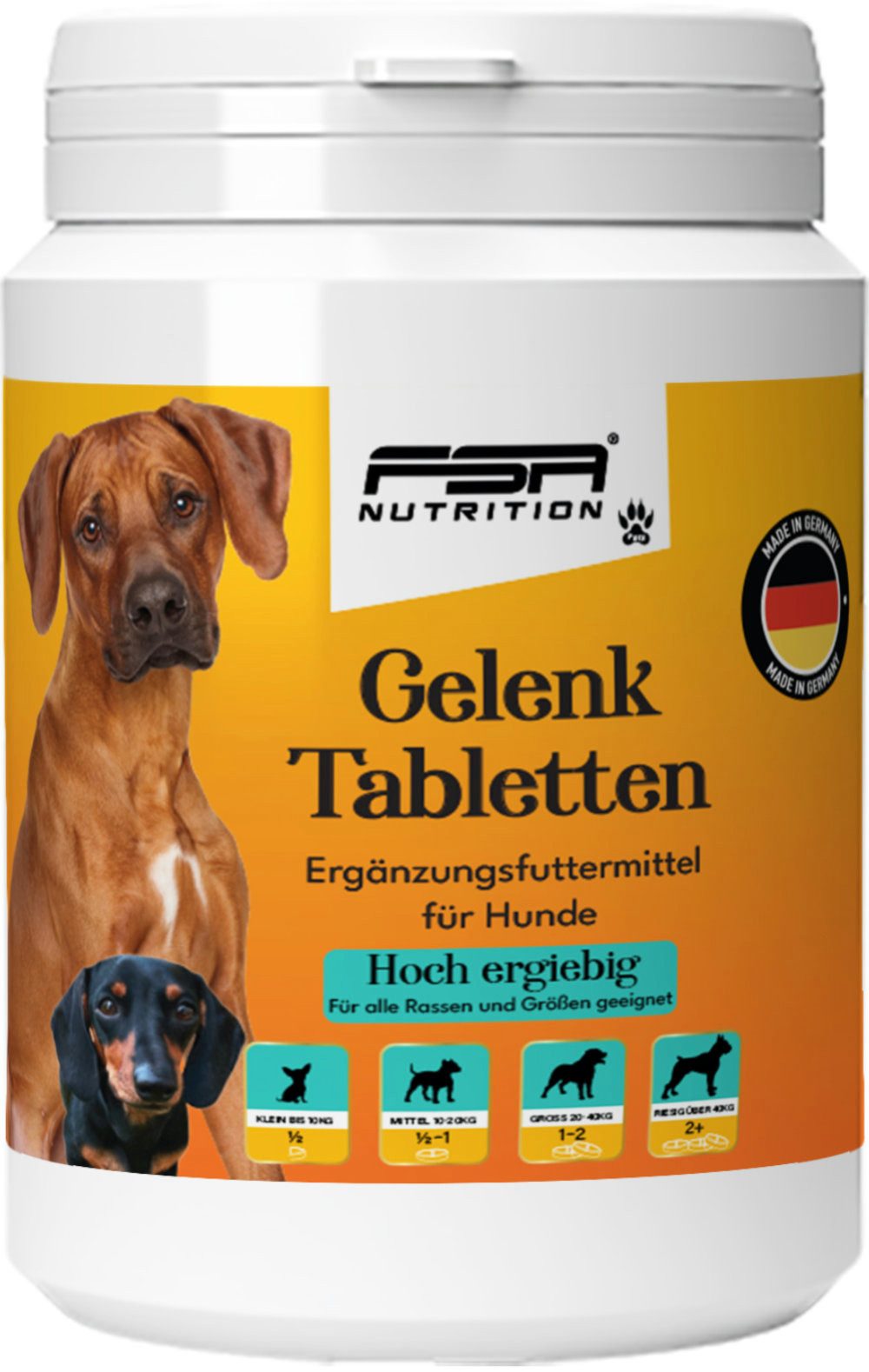 FSA NUTRITION Gelenk Tabletten für Hunde, 100St.
