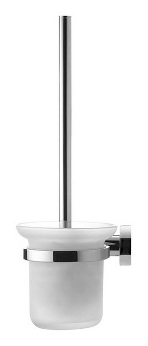 Duravit WC-Garnitur D-Code, Bürstengarnitur wandhängend 342 mm - Chrom