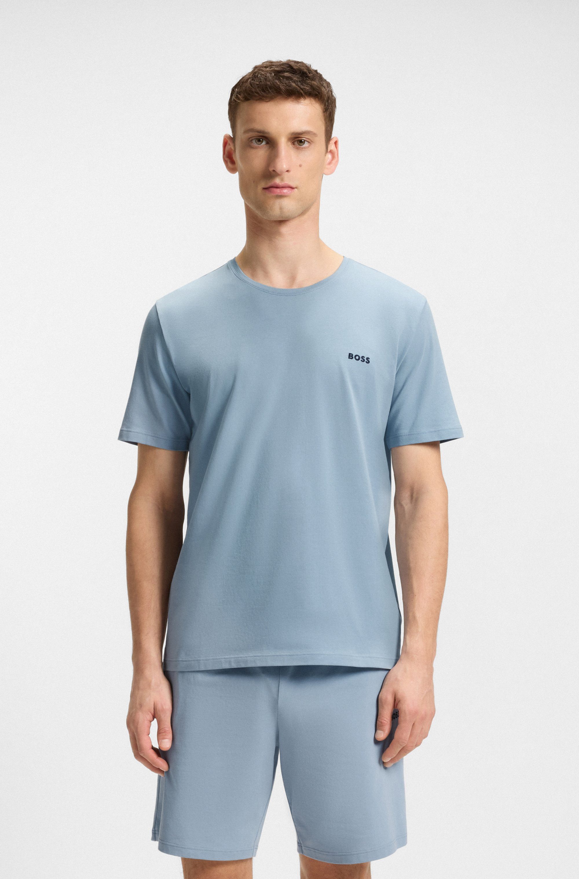 BOSS T-Shirt Mix&Match T-Shirt R mit Logostickerei günstig online kaufen