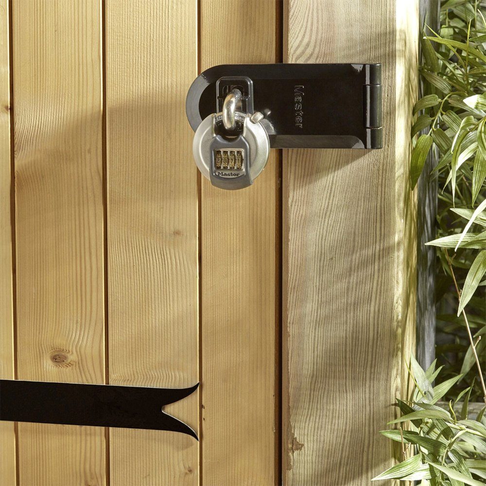 Master Lock Vorhängeschloss Master Lock P23615 Vorhängeschloss Silber, Schwarz