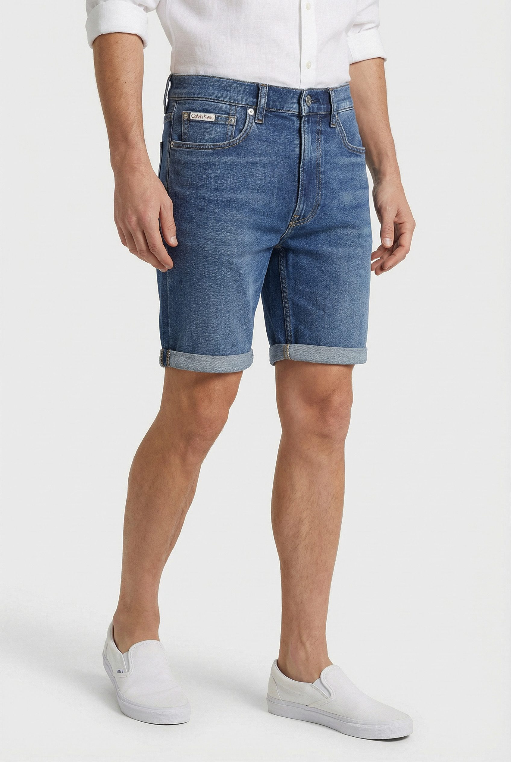 Calvin Klein Jeans Shorts SLIM SHORT Slim fit Passform mit praktischen Taschen