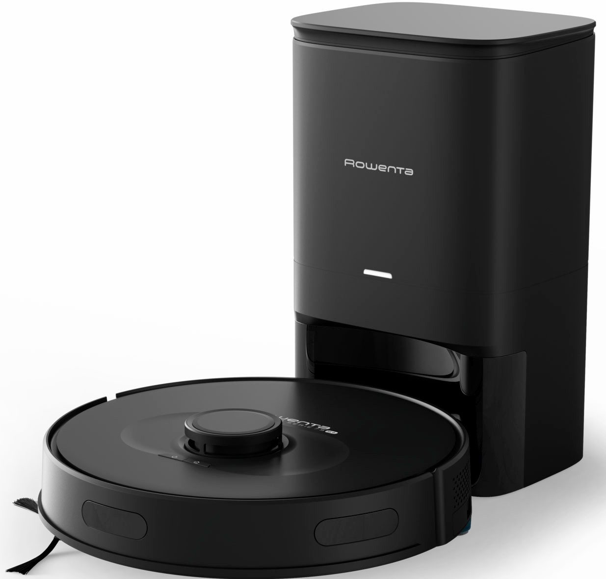 Rowenta Saugroboter mit Wischfunktion und Absaugstation X-Plorer 75S+ Neo, lange Laufzeit, 2700 Pa Saugleistung, präzise Lasernavigation, Sprachassistent, RR85E3