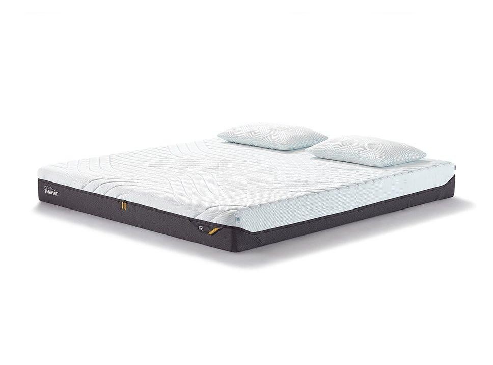 Visco-Matratze TEMPUR PRO® CoolQuilt 23 cm, Tempur, Memory Foam, kühlender und waschbarer Bezug