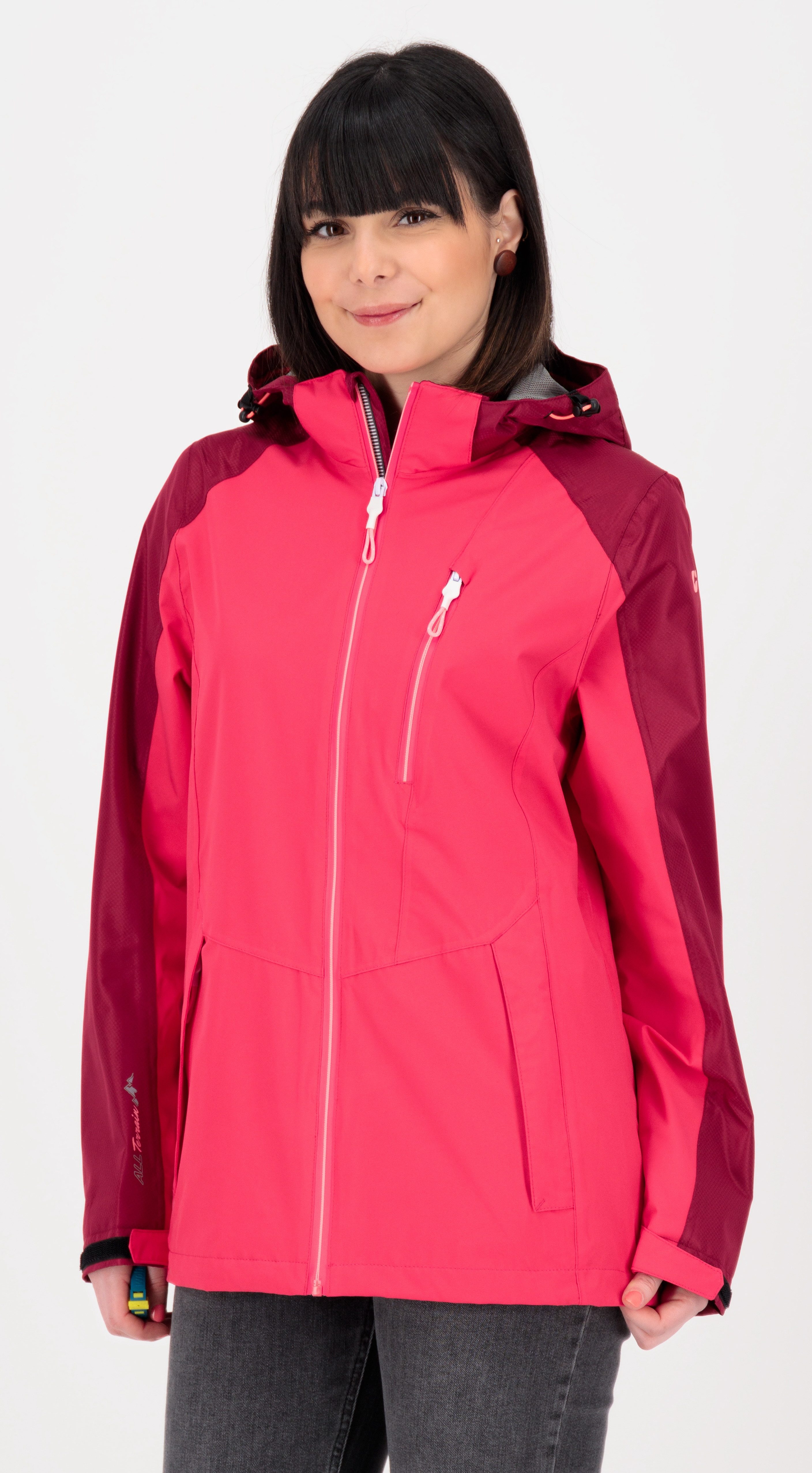 Killtec Outdoorjacke KOS 5 WMN JCKT CS Funktionsjacke, Sportjacke auch in Großen Größen