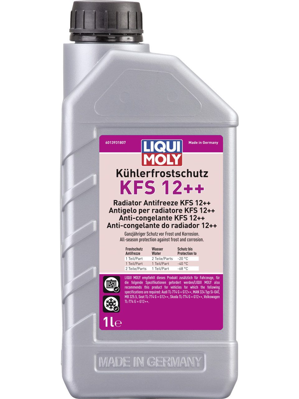Liqui Moly Kühlerfrostschutz Liqui Moly Kühlerfrostschutz KFS 12++ 1 L