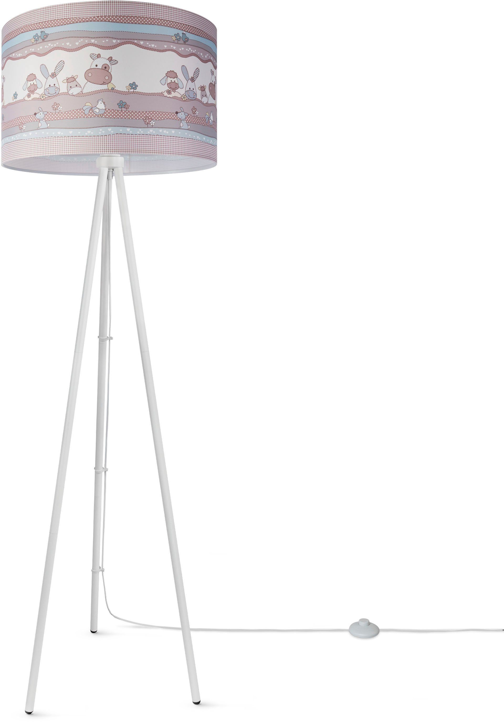 Paco Home Stehlampe Trina Cosmo, ohne Leuchtmittel, Kinderlampe Stehlampe LED  Kinderzimmer, Tier-Motiv, verspielt, E27