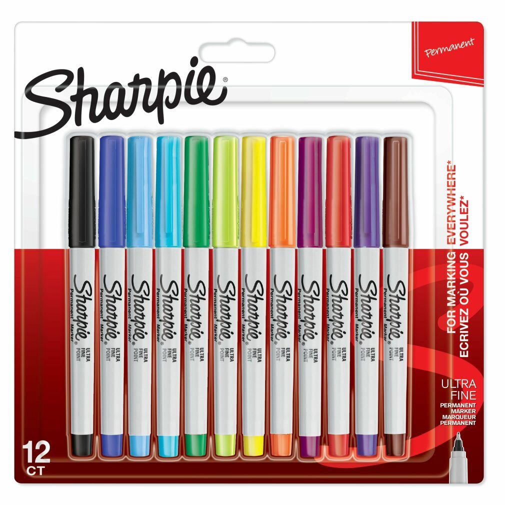 Newell Brands Marker Marker-Set Sharpie 2065408 Bunt 12 Stücke