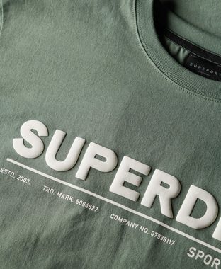 Superdry T-Shirt UTILITY SPORT LOGO LOOSE TEE Laurel Khaki