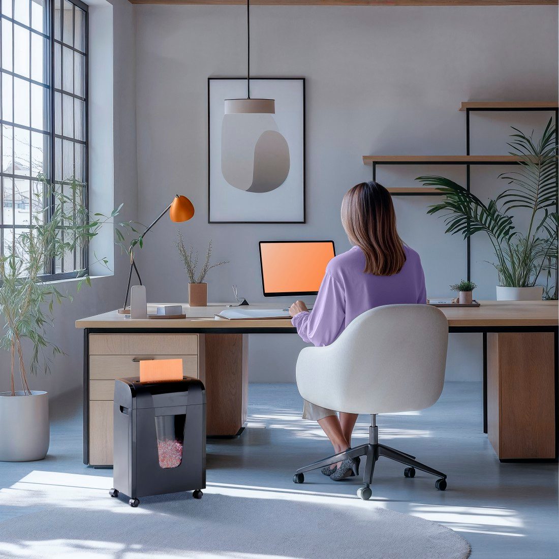 Hama Aktenvernichter Aktenvernichter Mikroschnitt (Papier + Plastik, Korb, 10 Blatt, P5), Mit Papierkorb, 2 x 12 mm Mini-Schnitzel, Automatik, Rücklauf