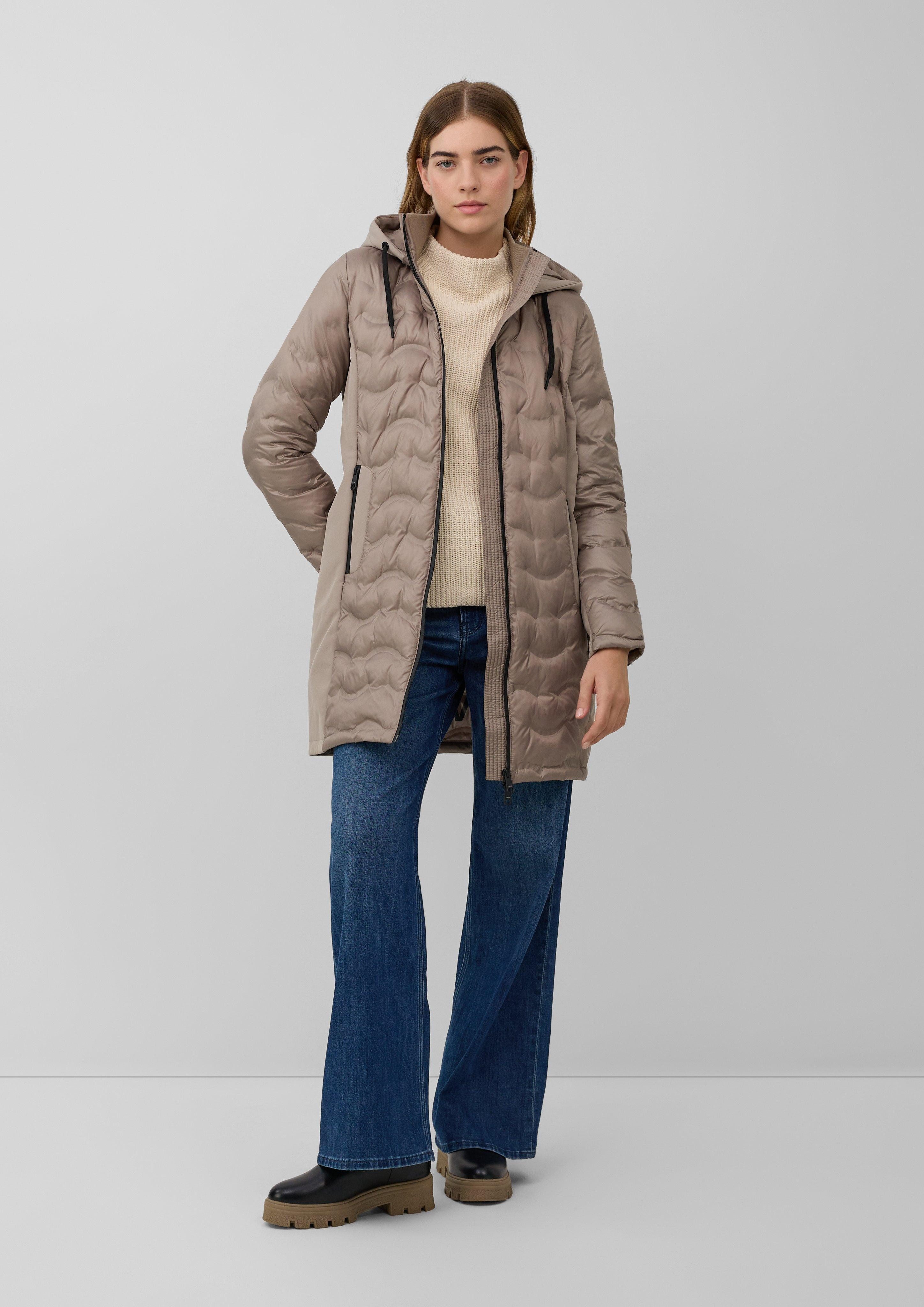 s.Oliver Funktionsmantel Softshell-Mantel mit Stehkragen günstig online kaufen