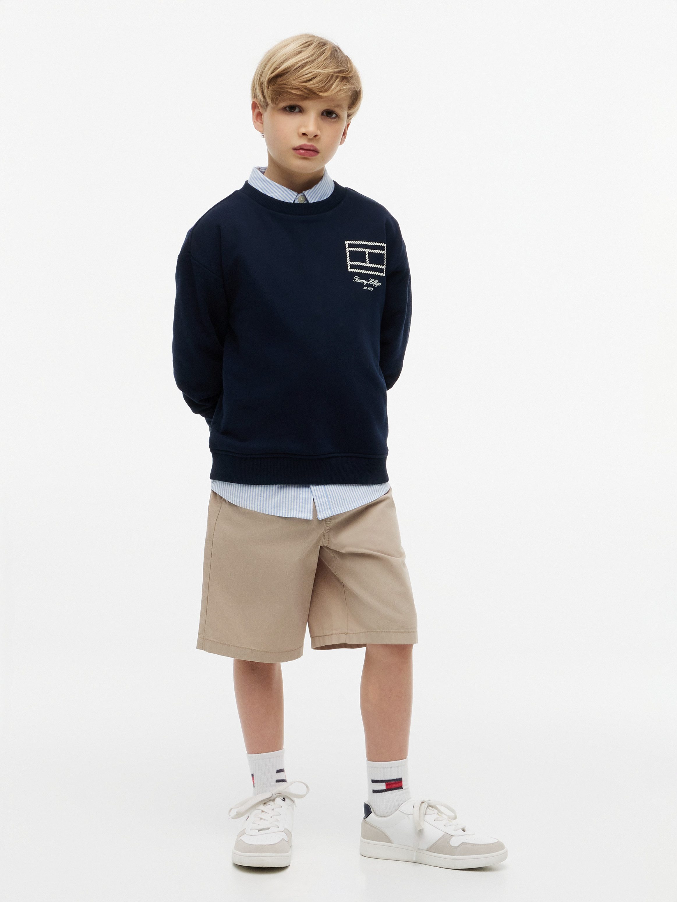 Tommy Hilfiger Sweatshirt Kinder bis 16 Jahre, Druck
