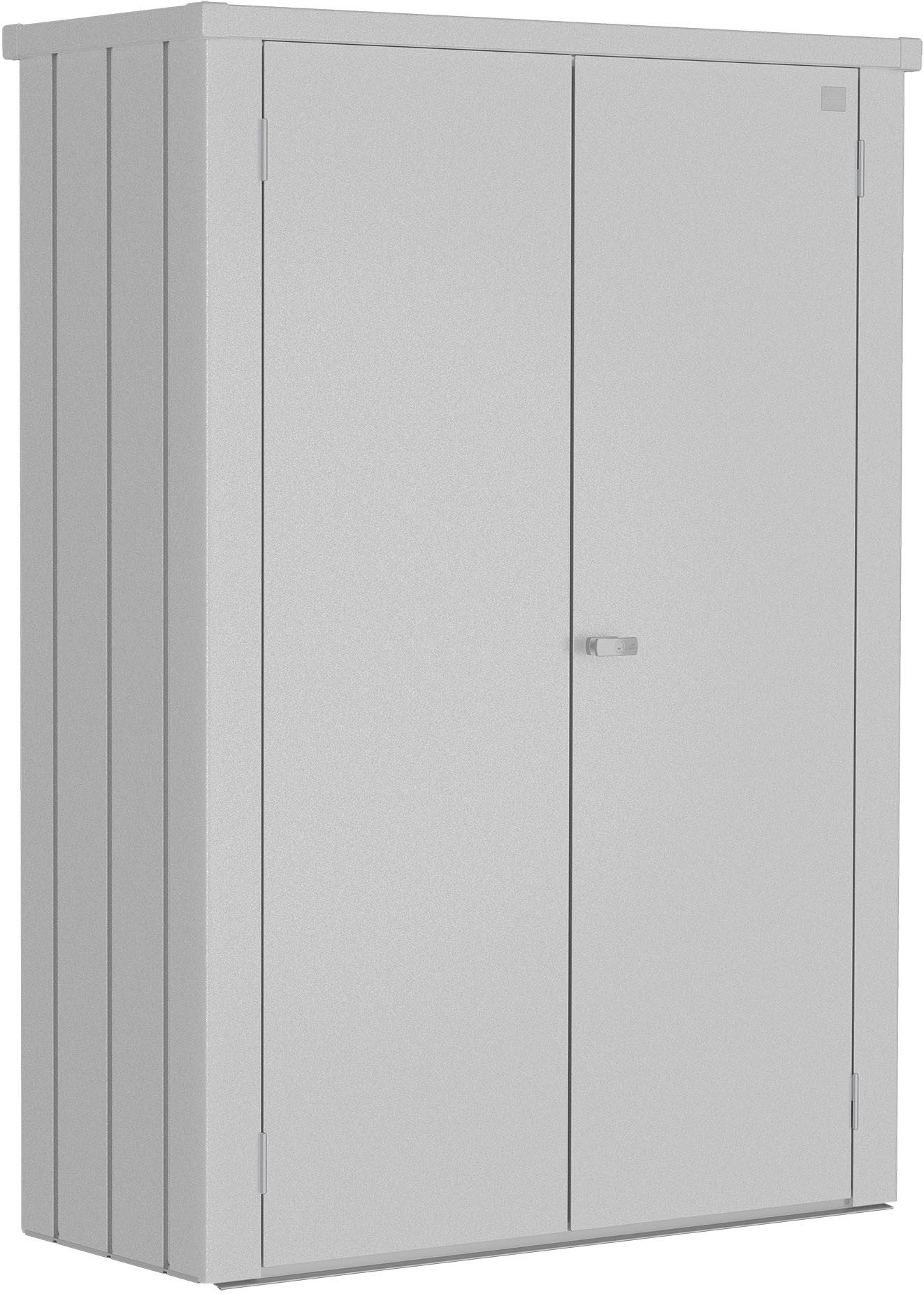 Biohort Mehrzweckschrank Romeo Gr. M high verschiedene Farben 132x57x181 cm, der ideale Terrassenschrank aus Metall