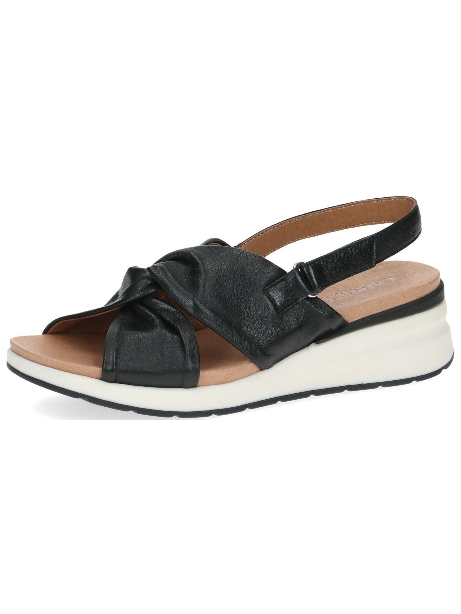 Caprice Caprice Sandalen Leder Keilsandalette