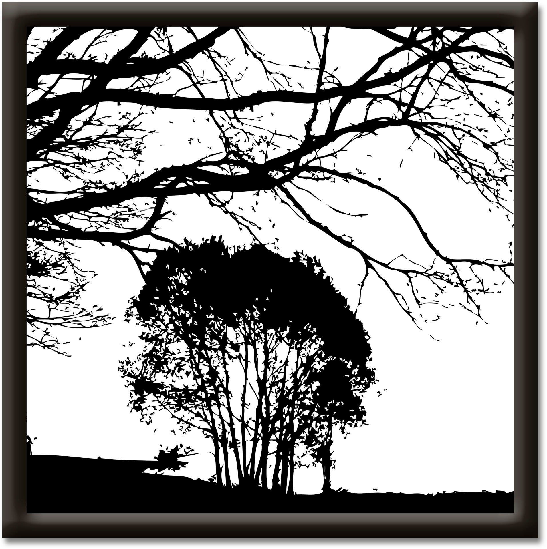Artland Wandbild »Landschaft«, Bäume (1 Stück)-Otto