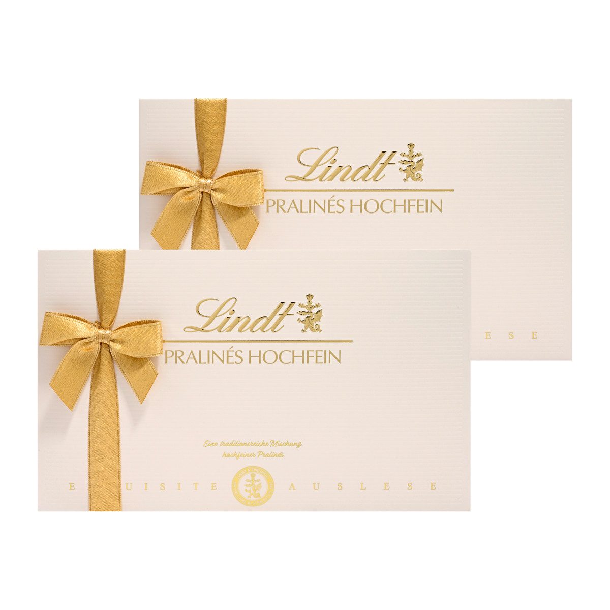 LINDT Schokolade, Lindt Pralines Hochfein feinster Praline Spezialitäten 120g 2er Pack