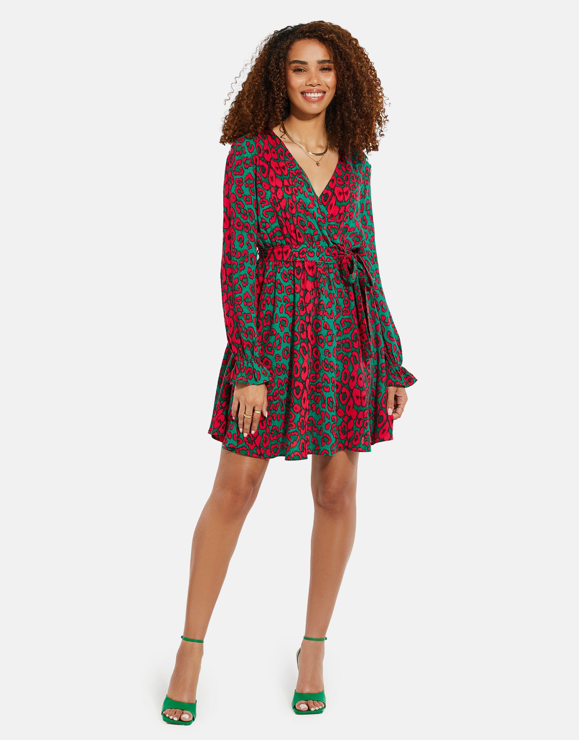 Threadbare Jerseykleid THB Shopper Printed Wrap günstig online kaufen