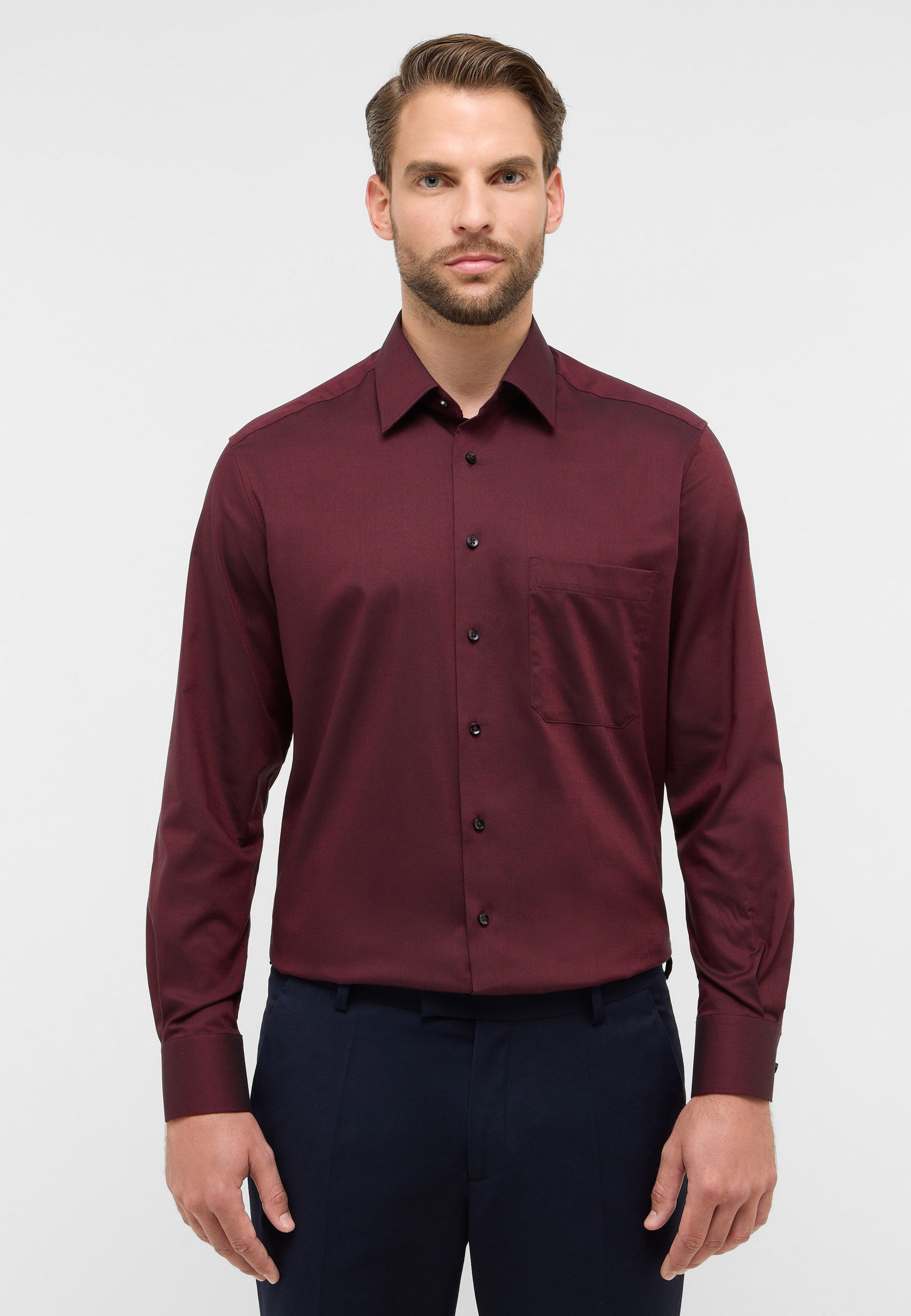 Eterna Langarmhemd COMFORT FIT NON IRON (bügelfrei) günstig online kaufen