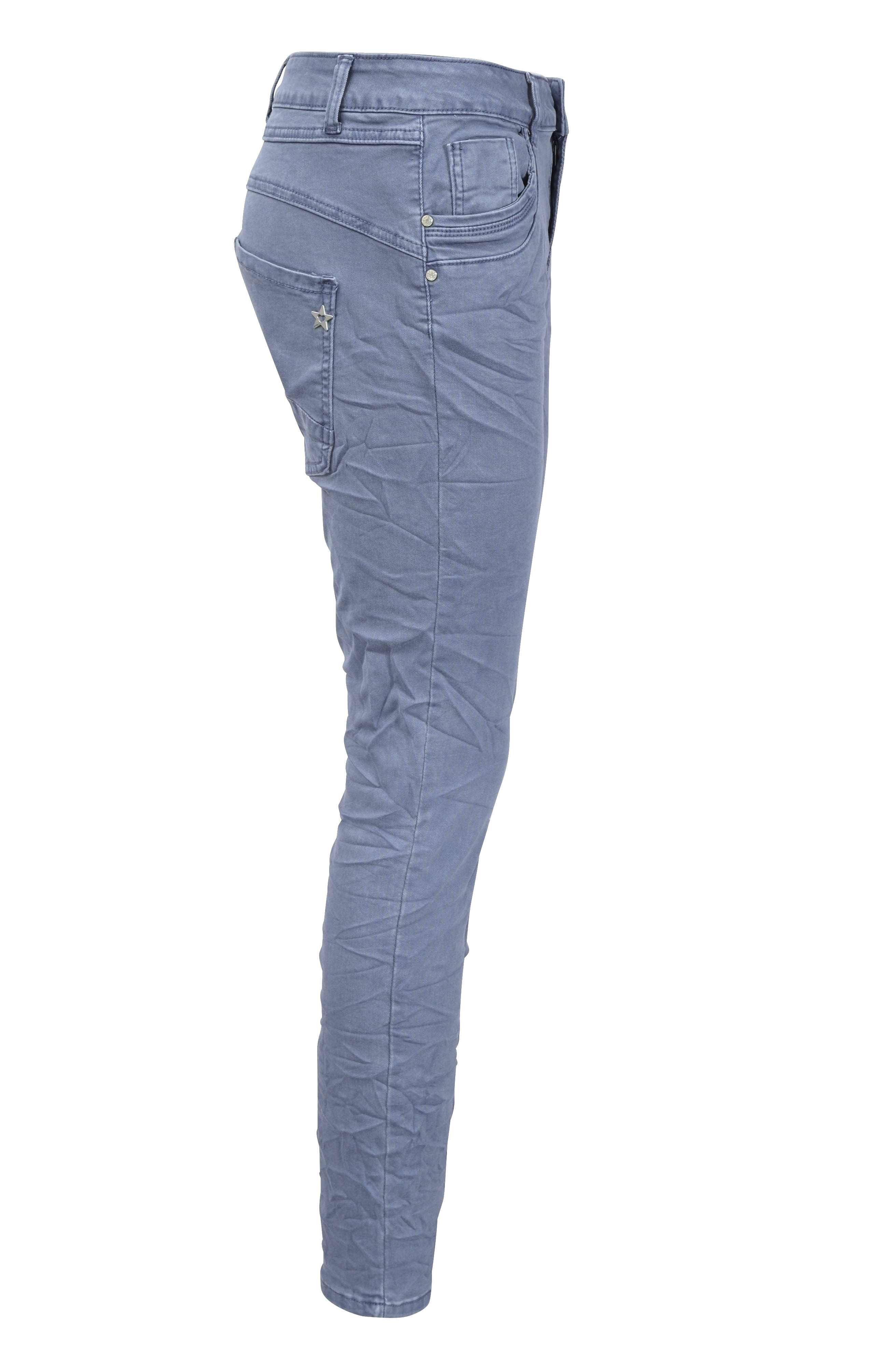Jewelly Regular-fit-Jeans Stretch Boyfriend Jeans - Five-Pocket im günstig online kaufen