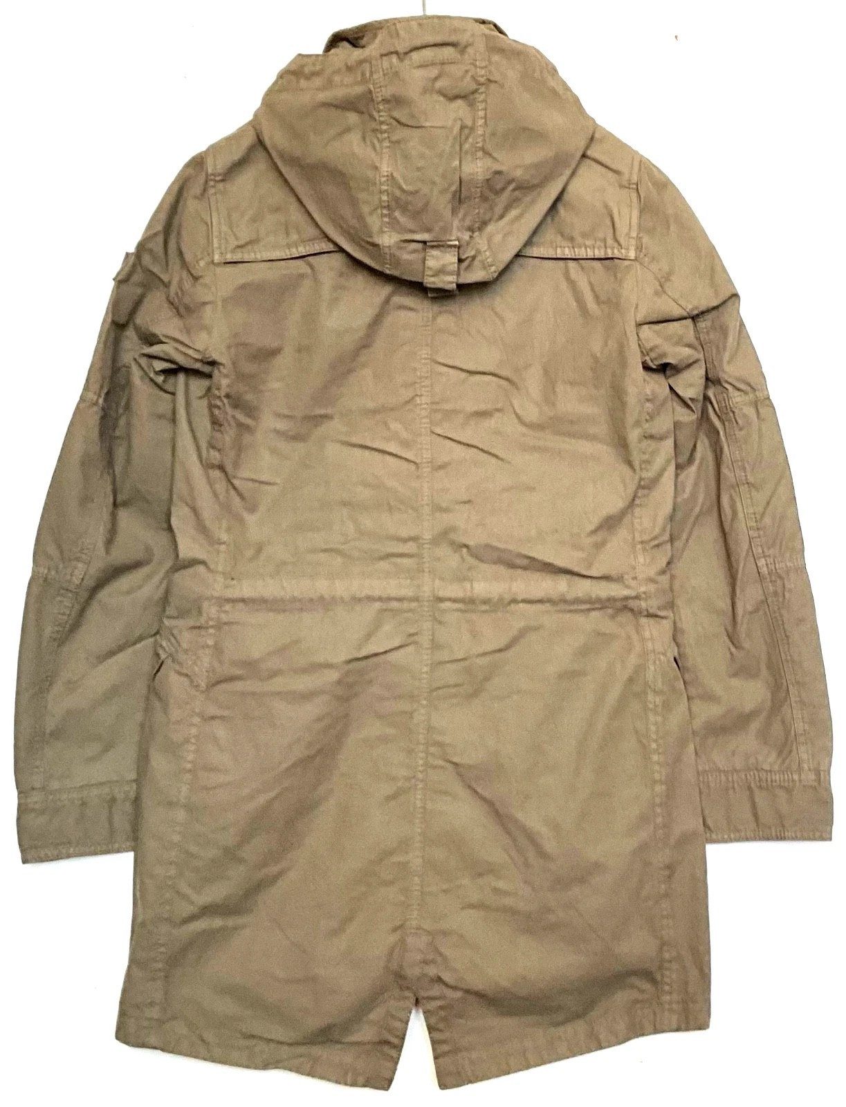 Wellensteyn Parka Wellensteyn Damen Übergangs Parka Taiana TAIA-888 Jacken, Army in Unifarbe, abnehmbarer Kapuze