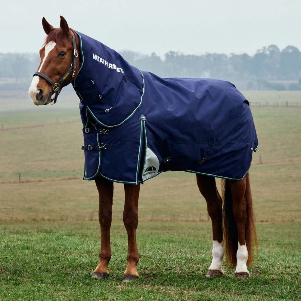 WeatherBeeta Pferde-Thermodecke Weatherbeeta Comfitec Plus Dynamic Turnout Detach-A-Neck 360g