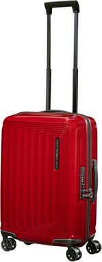 Samsonite Hartschalen-Trolley Nuon, 55 cm, 4 Rollen, Handgepäck-Koffer Reisegepäck mit Volumenerweiterung und USB-Schleuse