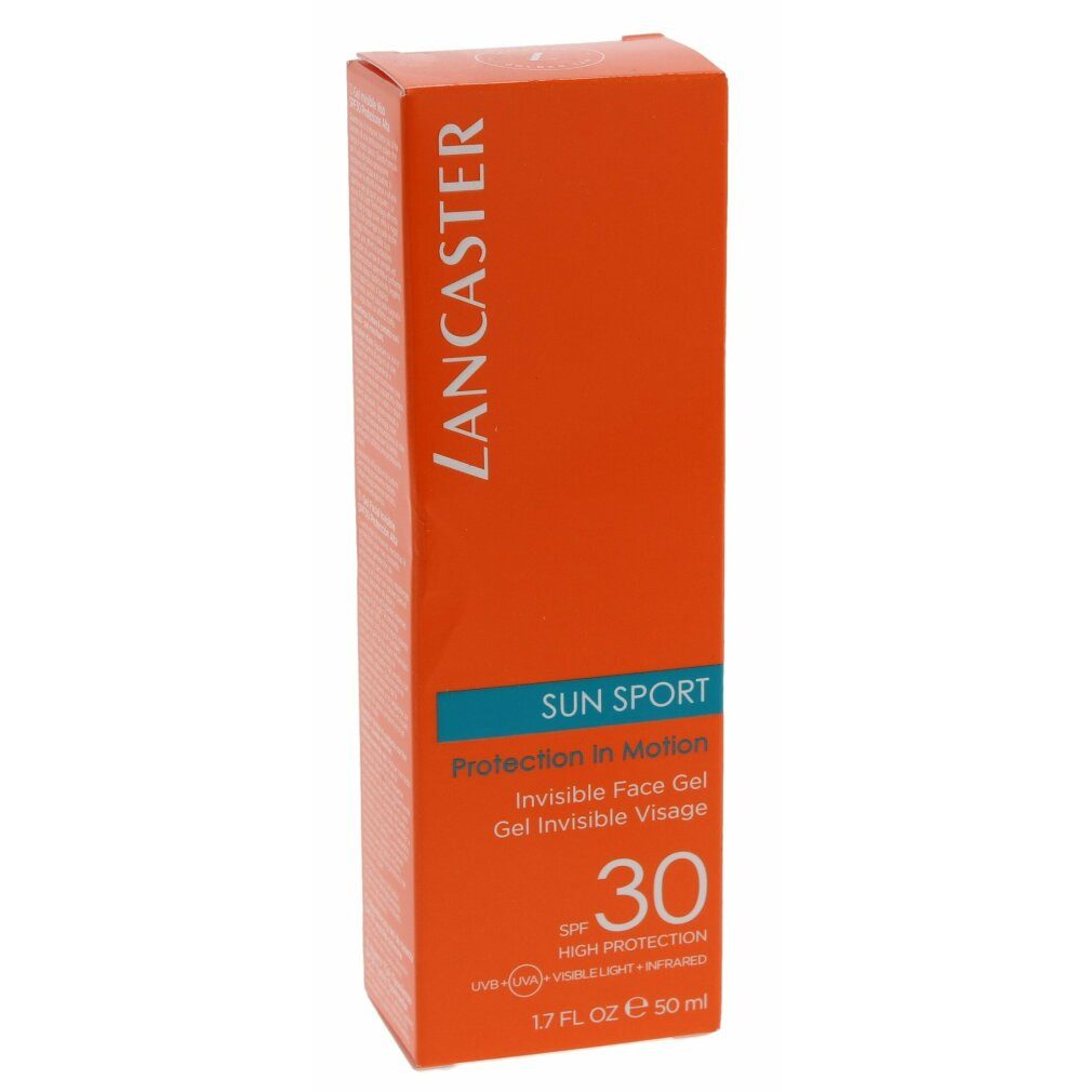 LANCASTER Sonnenschutzcreme Sun Sport Invisible Face Gel Matte Finish Spf30 50ml