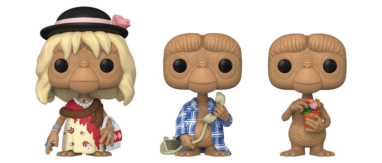 Funko Merchandise-Figur E.T. 40th Anniversary - E.T. 3er-Pack #65051, (3-tlg)