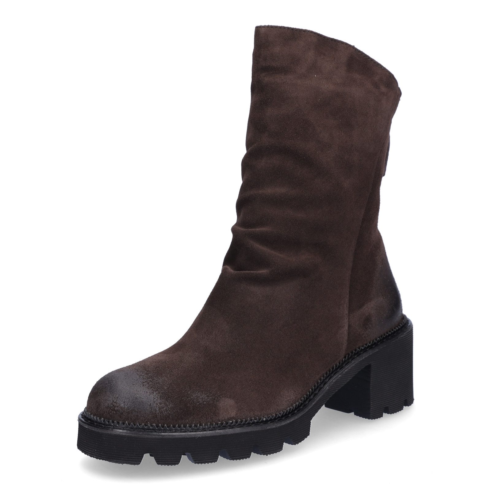Paul Green Paul Green Damen Boot dunkelbraun Ankleboots