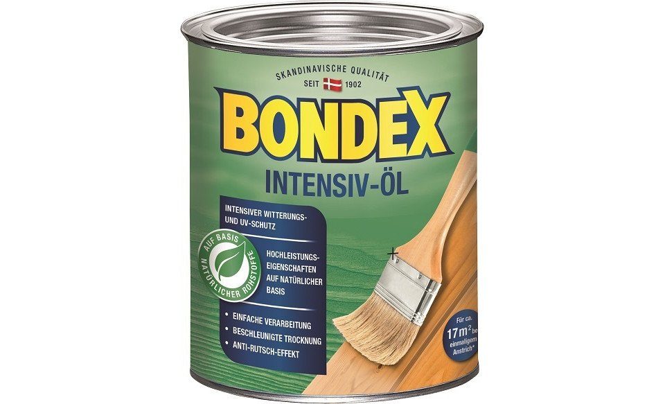 Bondex Hartholzöl Bondex 750 Intensiv teak ml Öl