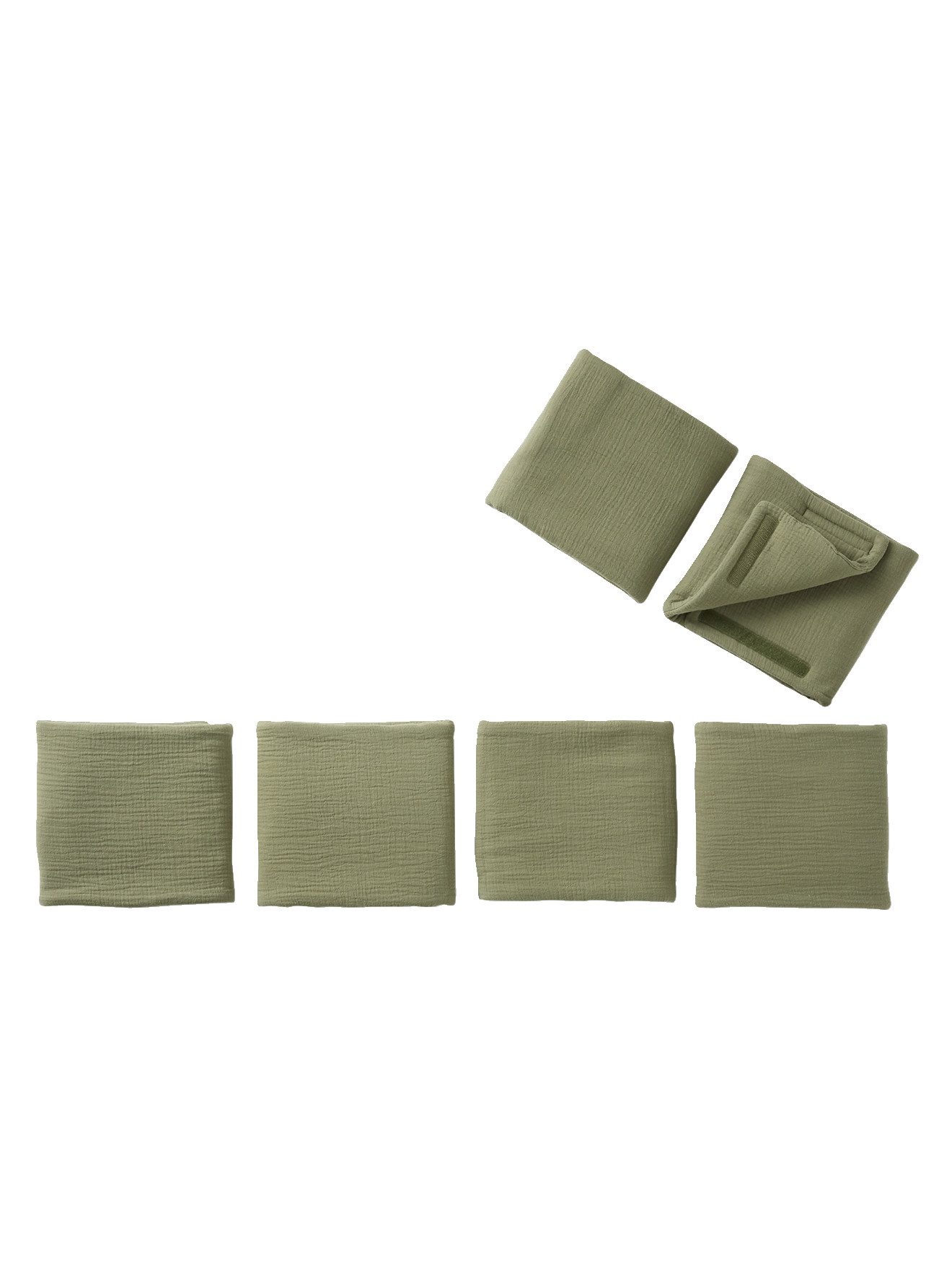 vertbaudet Bettumrandung Baby Bettumrandung/Laufgitterpolster aus Musselin günstig online kaufen