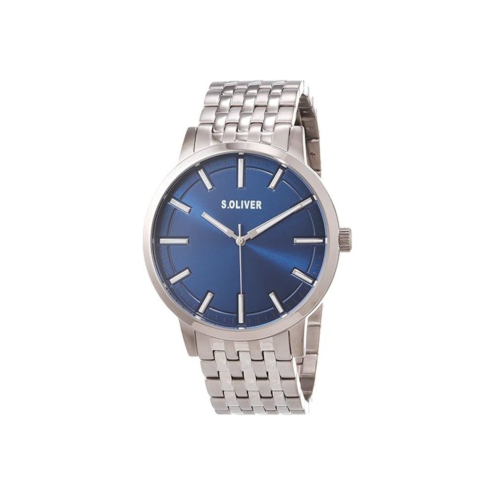s.Oliver Quarzuhr s.Oliver Armbanduhr mit Titanarmband SO-4241-MQT, s.Olive günstig online kaufen