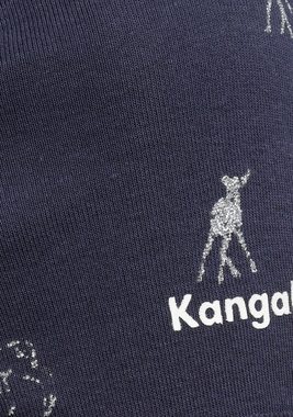 KangaROOS T-Shirt mit dezent maritimen Alloverprints
