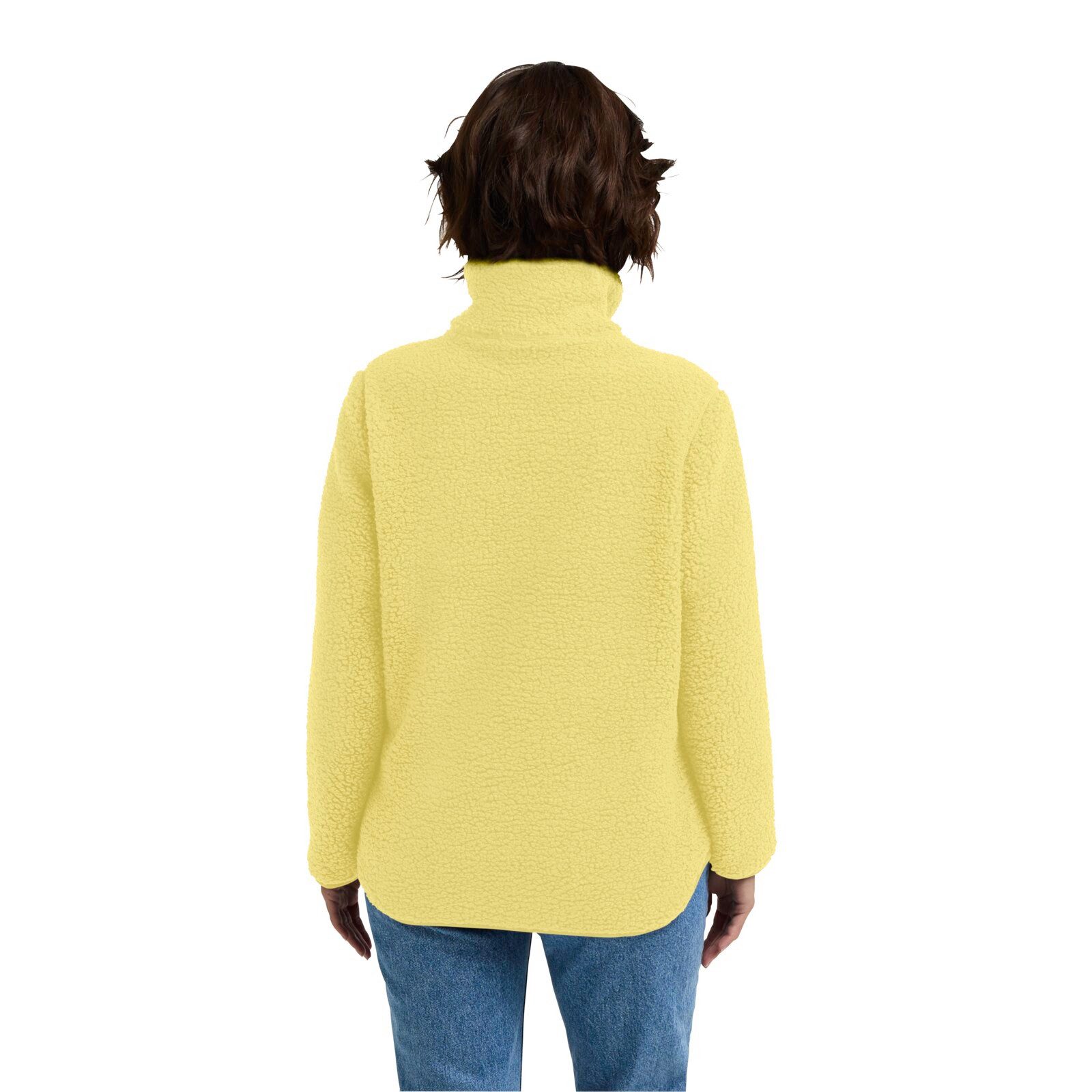 Jack Wolfskin Fleecejacke High Curl (warm, atmungsaktiv) gelb Damen günstig online kaufen