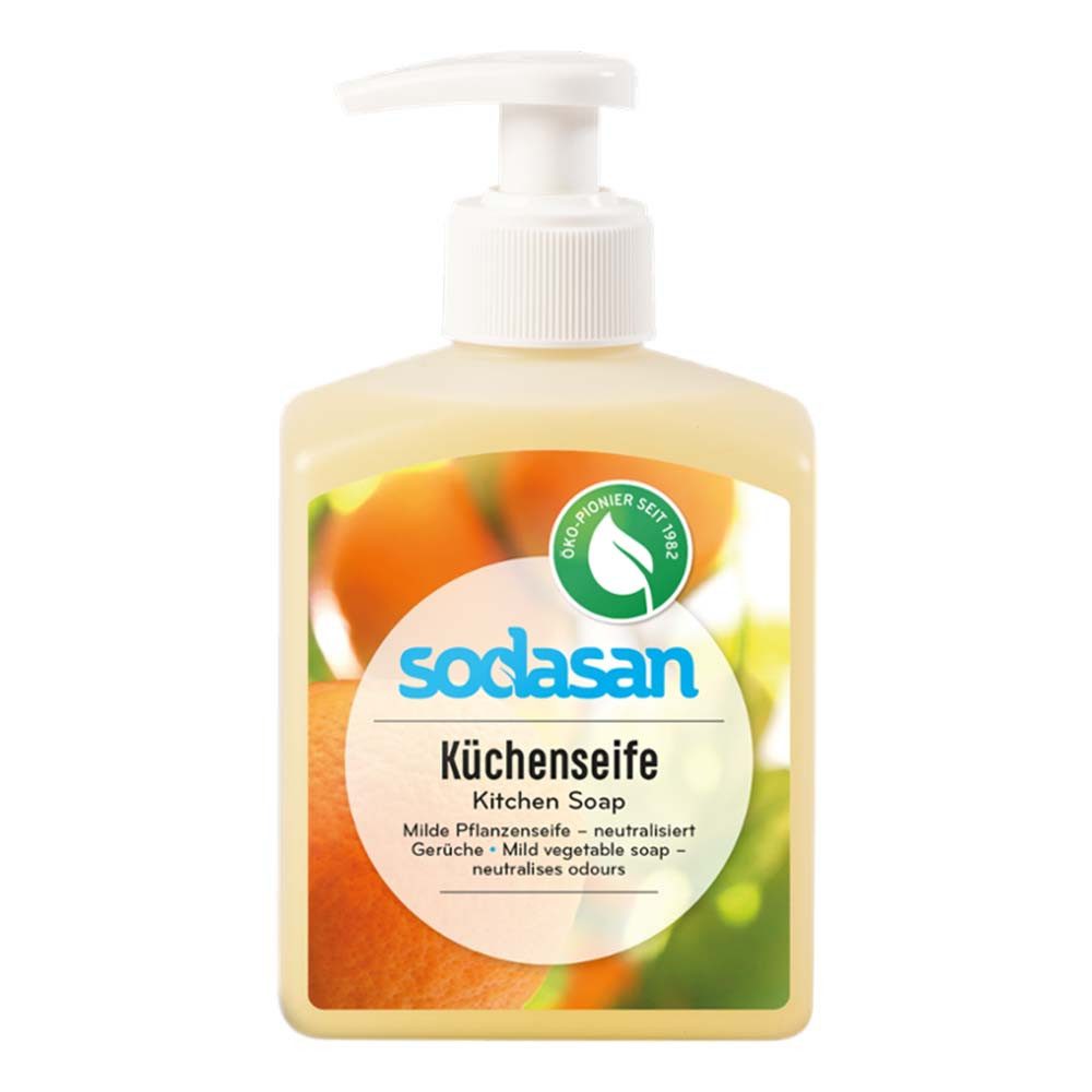 Sodasan Flüssigseife Küchenseife - neutralisiert Gerüche 300ml