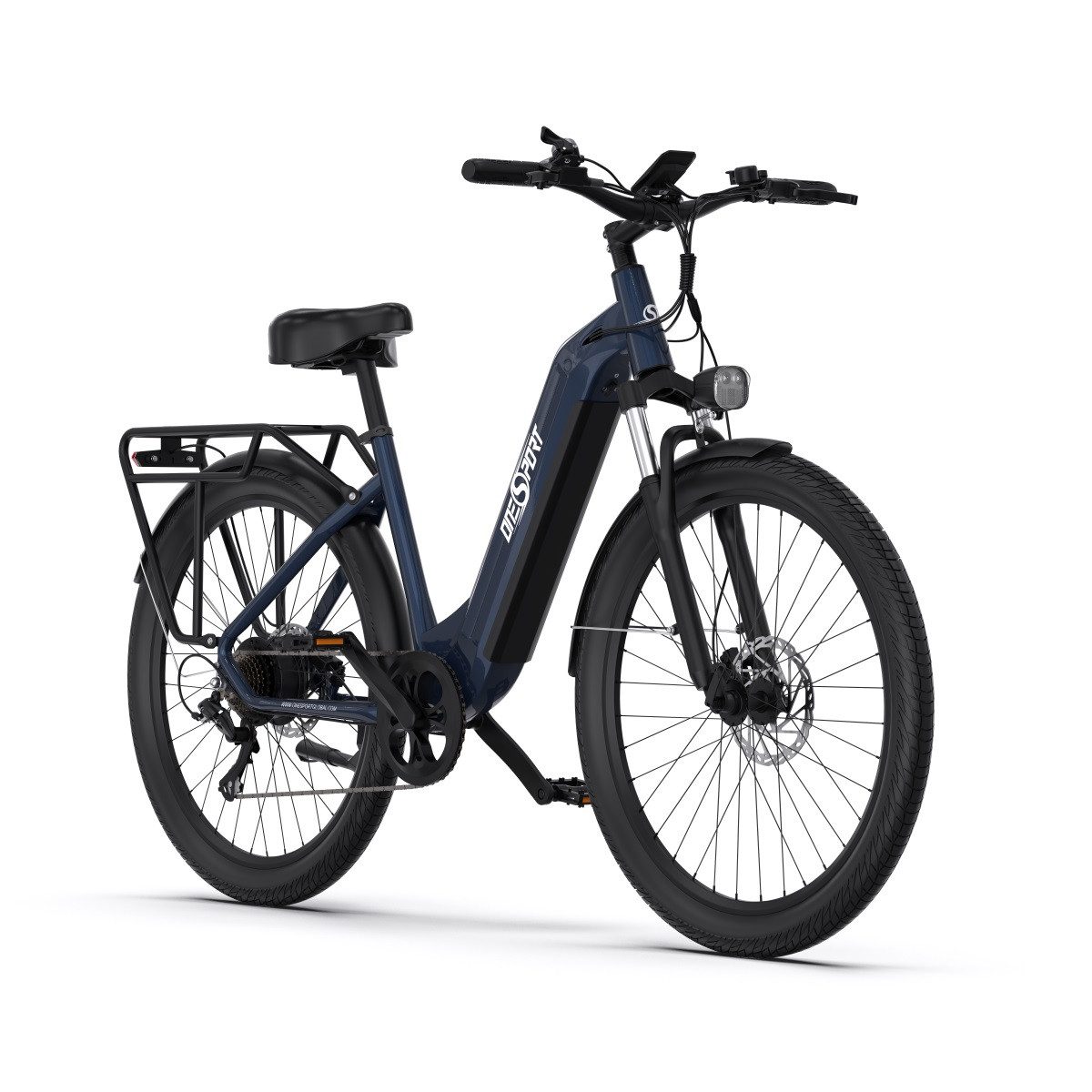 DOTMALL E-Bike ONESPORT OT05, 27,5” Elektrofahrrad, 36V 18.2AH Akku, intuitivem LCD